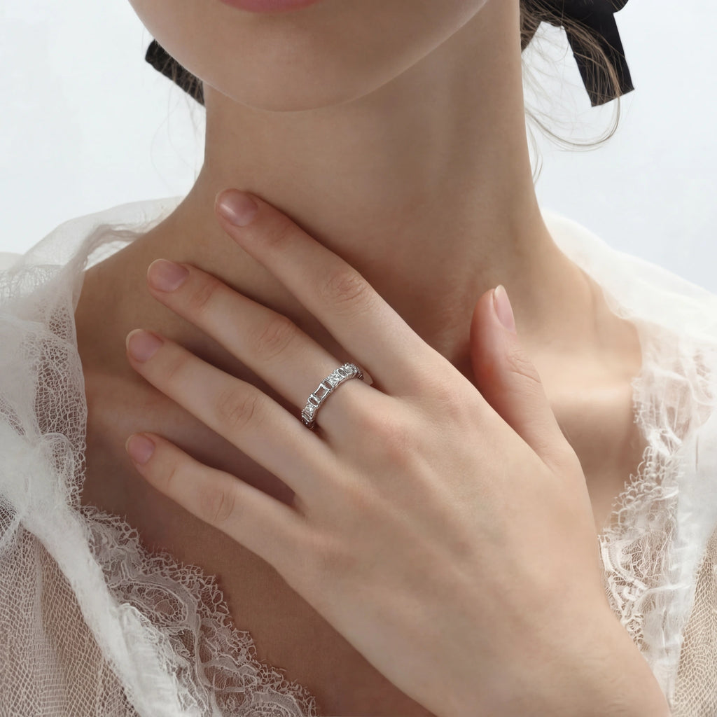 Geometric Luxe Ring
