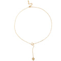Heart Chain Link Necklace for Women | Trendy Copper Pendant