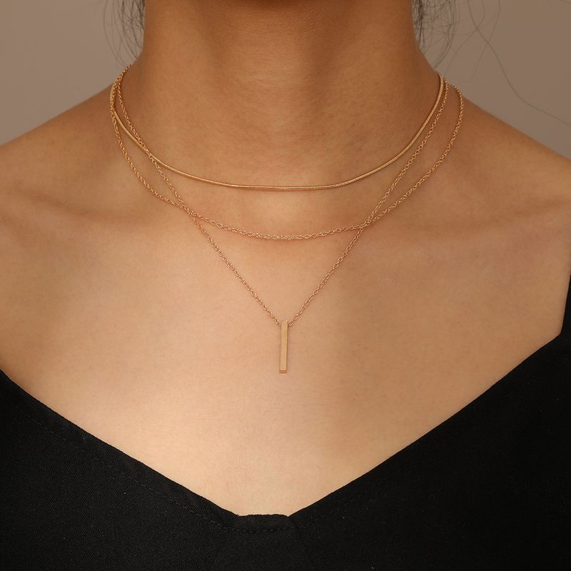 Geometric Women's Pendant Necklace
